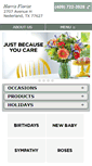 Mobile Screenshot of harrisflorist.net